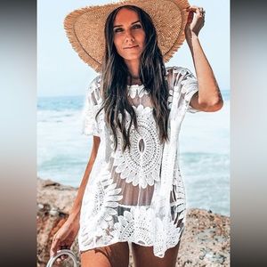 Swim cover up or shirt NWT